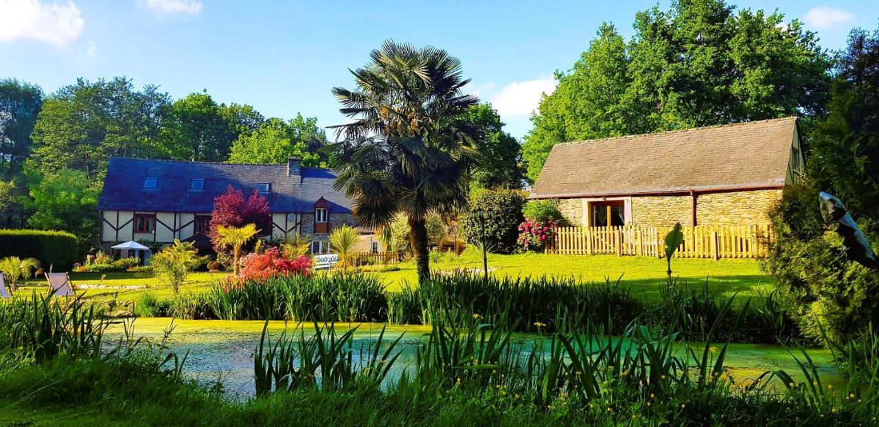 Le Vieux Moulin Gites - Detached Cottage With Garden Views And Pool Guegon Экстерьер фото